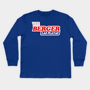 Vote Berger Kids Long Sleeve T-Shirt